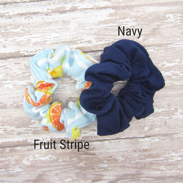 Knit Fabric Scrunchies - Choose Your Color