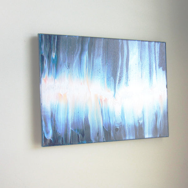 "Reflections of Night" 11"x14" Acrylic Swipe Painting