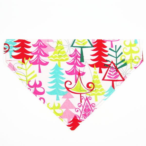 Christmas Pet Bandana or Bow Tie-4 Sizes Fits Over Collar