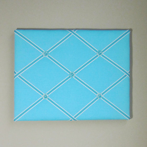 11"x14"  Memory Board or Bow Holder-Turquoise Blue