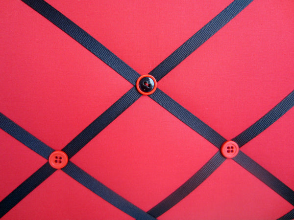 16"x20" Memory Board or Bow Holder-Red & Black - Hold It!