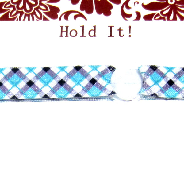 Tartan Plaid You Pick Individual Adjustable Headband For Babies, Toddlers, Women - Hold It!