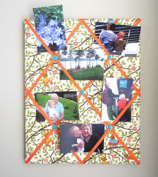 16"x20"  Memory Board or Bow Holder-Monkeying Around - Hold It!