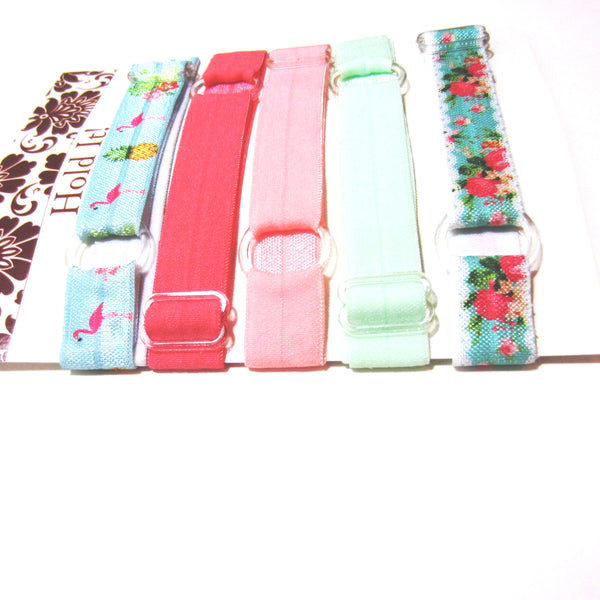 Set of 5 Adjustable Headbands - Spring Pineapple - Hold It!