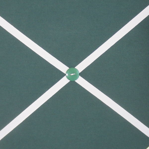 16"x20" Memory Board or Bow Holder-Hunter Green & White - Hold It!
