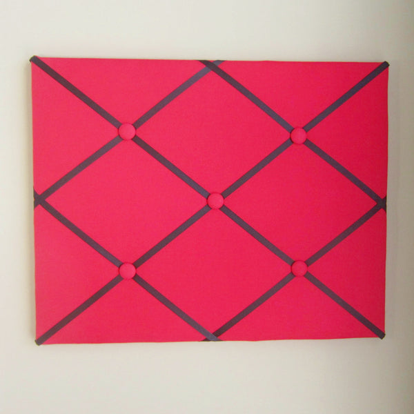 16"x20"  Red Memory Board or Bow Holder-You Choose Ribbon Color