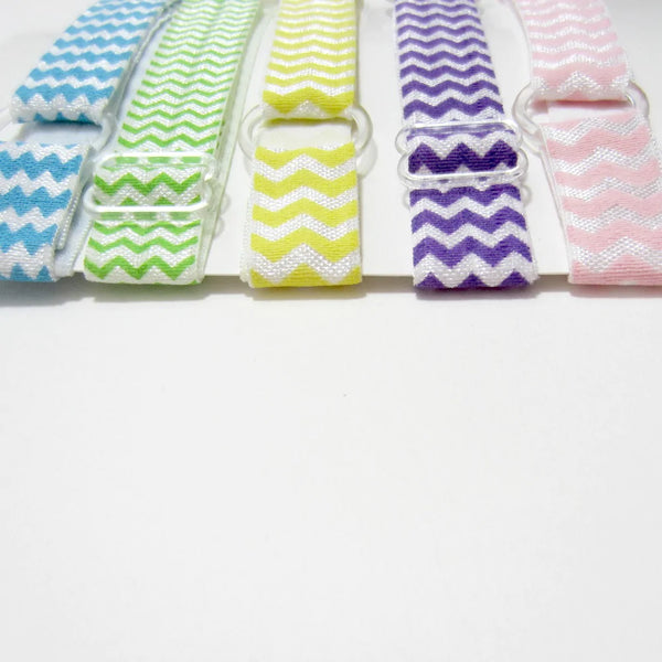 Chevron-Individual Adjustable Headband -Choose Your Own Colors! - Hold It!