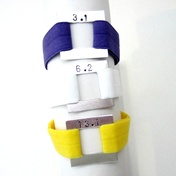 Distance Bracelet - Solid Colors - Pick Your Distance and Color! - Hold It!