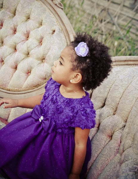 Satin Fabric Flower Hair Clip-Available in 35 Colors! - Hold It!